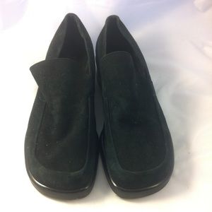 Franco Sarto Black Leather Mule 6.5M